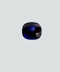 Alternative view of 0.73CT | Royal Blue Sapphire | Natural Heated | Cushion Rectangular Mixed | Certified