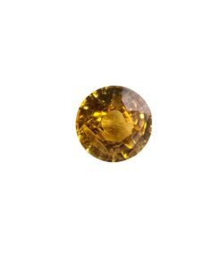 1.3 CT | Golden Yellow Sapphire | Natural Heated | Round Mixed Cut | Certified