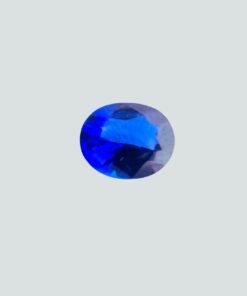 Alternative view of 0.71 CT | Royal Blue Sapphire | Natural Heated | Oval Mixed Cut | Certified